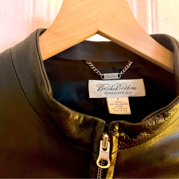 Beautiful cafe racer 1960’s style black genuine leather Jacket - Picture 2 of 3